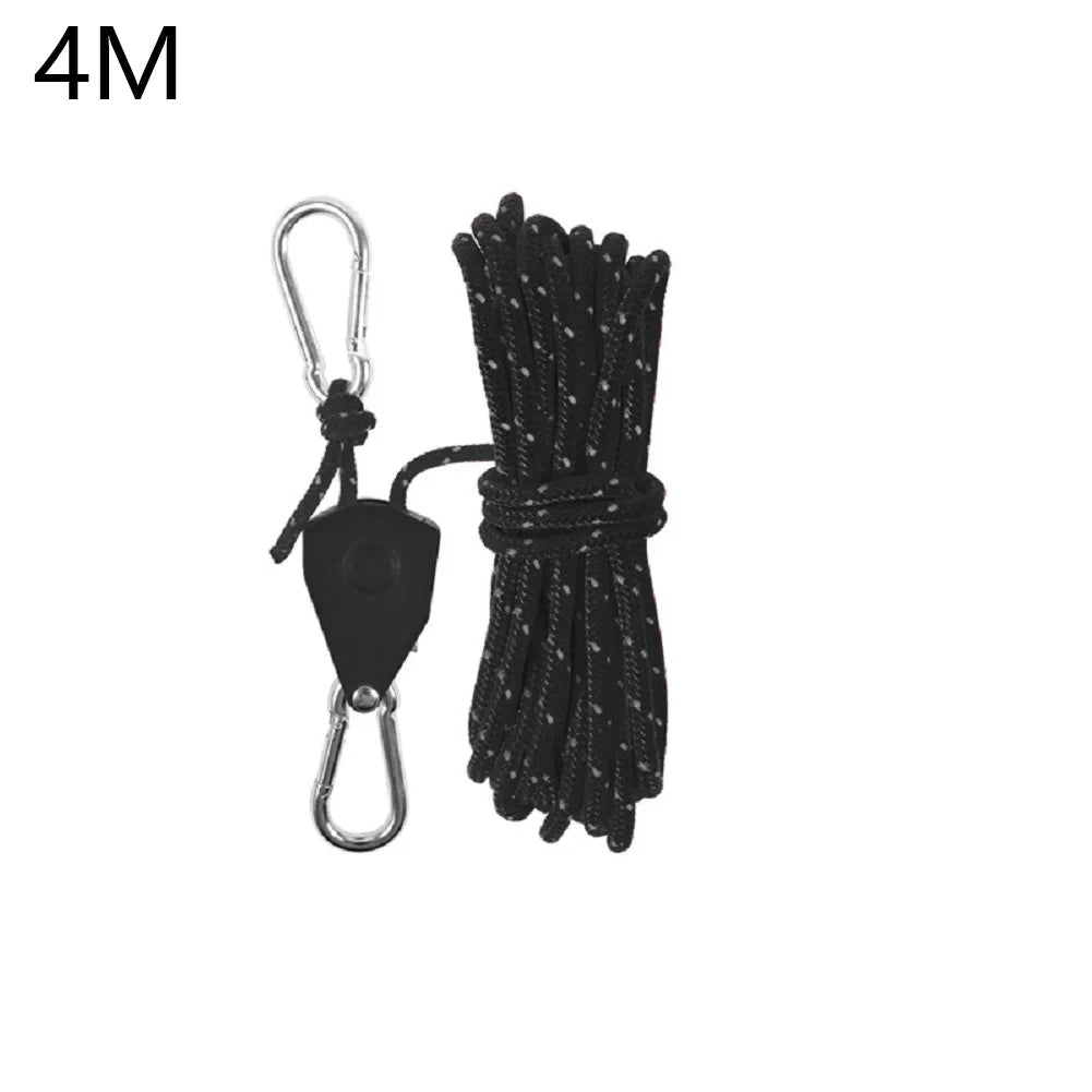 Tent Rope Hanger Pulley Hook,