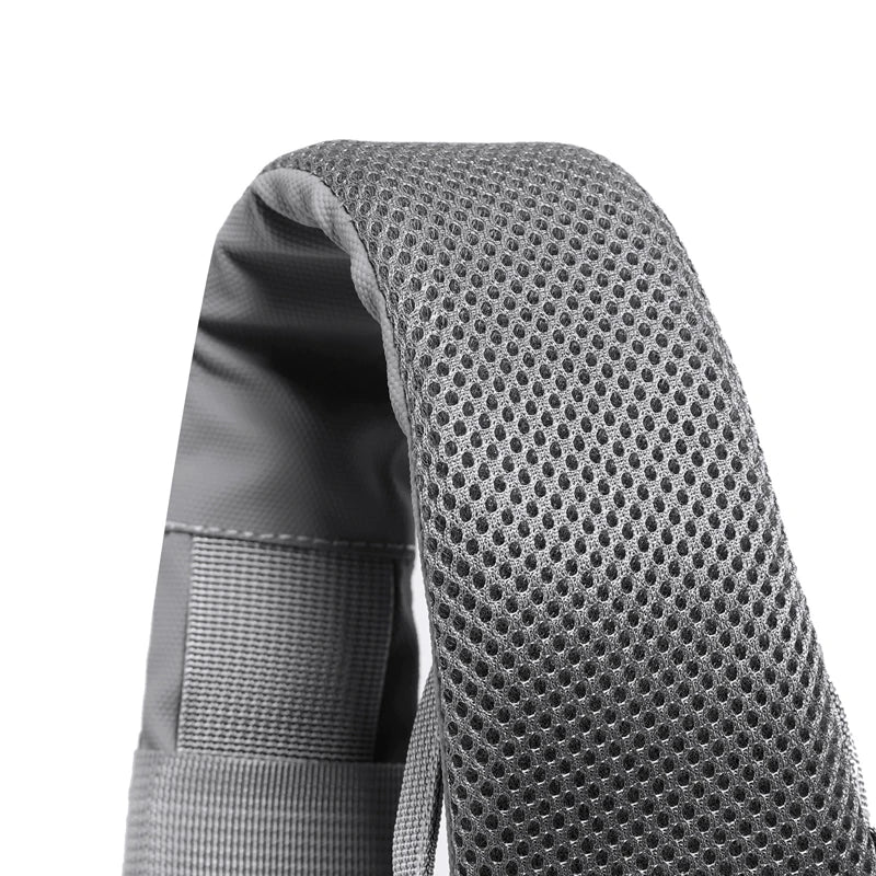 Waterproof Nylon Crossbody Bag - Men's Chest Sling Backpack, Compact Shoulder Messenger Bag, Travel & Outdoor Hiking Pack