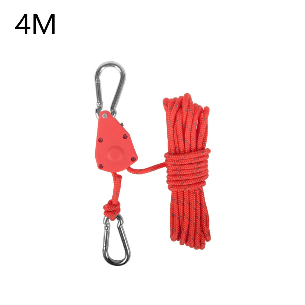 Tent Rope Hanger Pulley Hook,