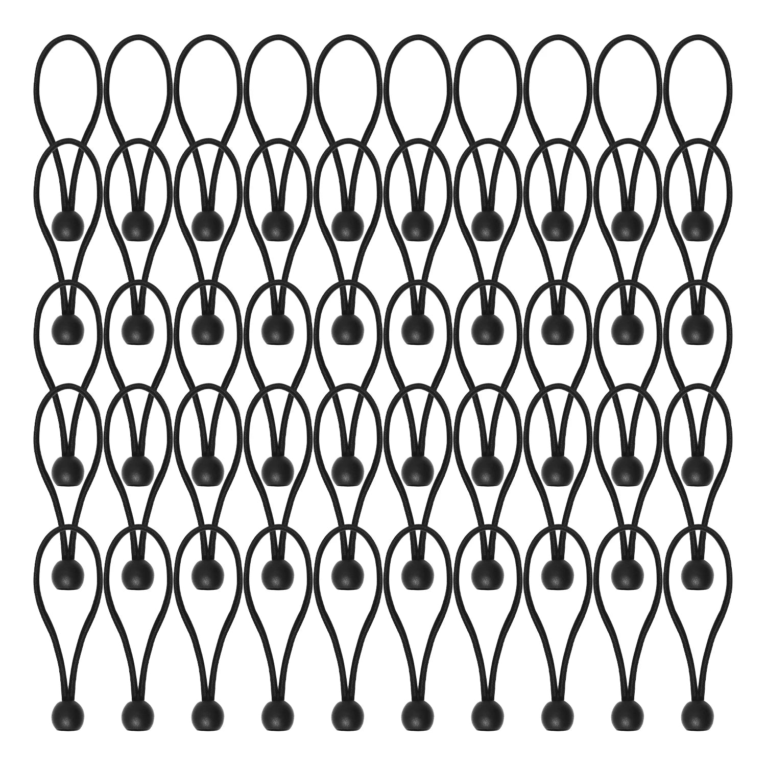 5PCS Ball Bungee Cord Heavy for Tarp Tie Down