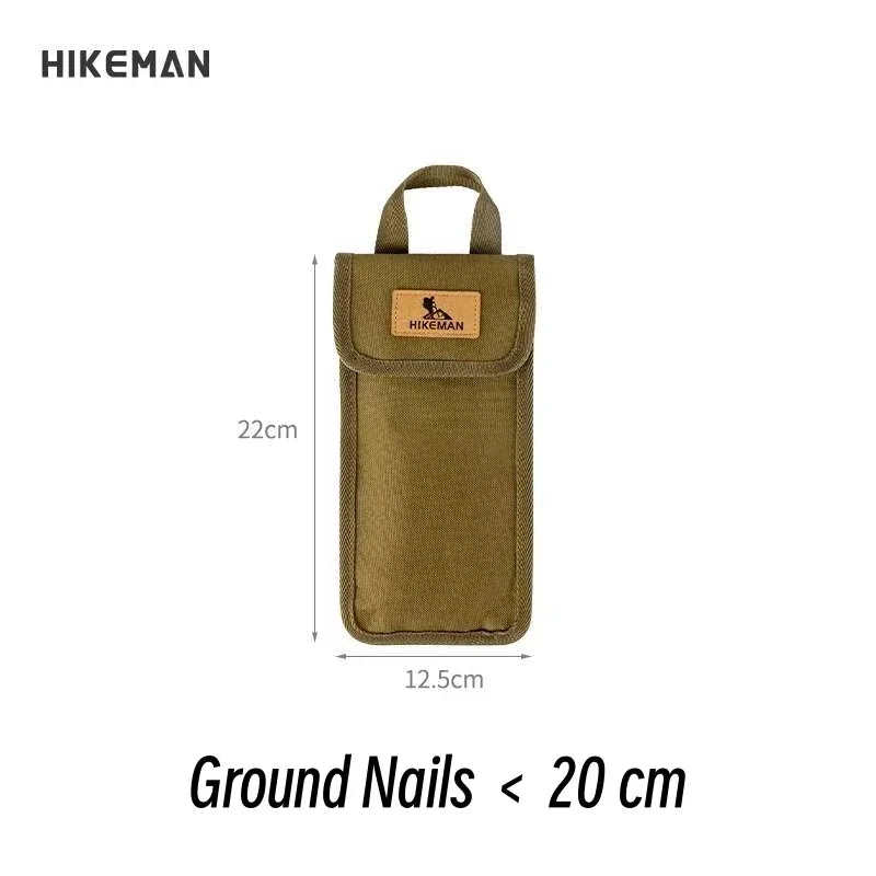 Camping Tent Peg Storage Kit – Waterproof Organizer Pouch for Tents & Canopy Accessories