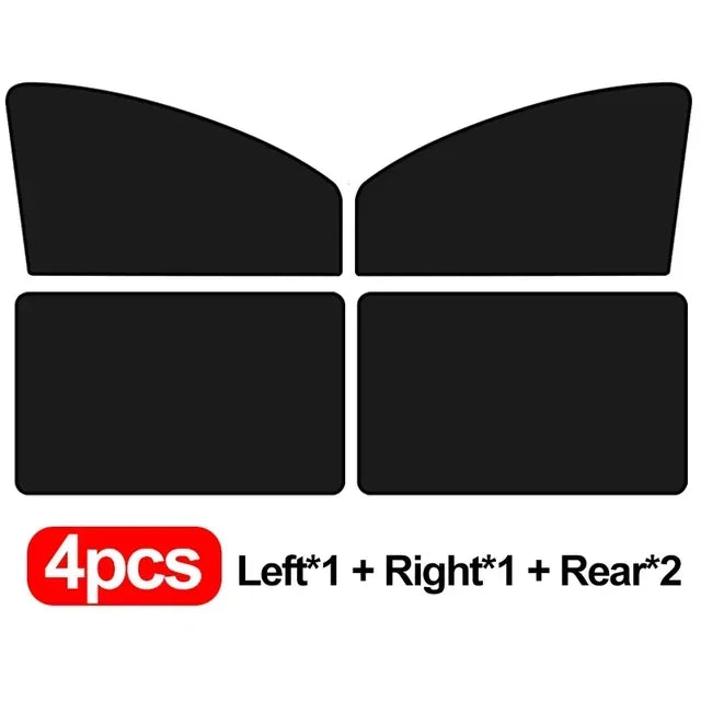 Magnetic Car Window Sunshade Cover Summer UV Protection