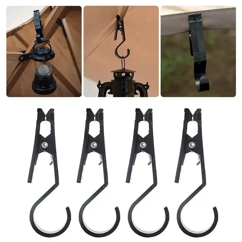 Portable Outdoor Canopy Clip - Multi-functional Hooks
