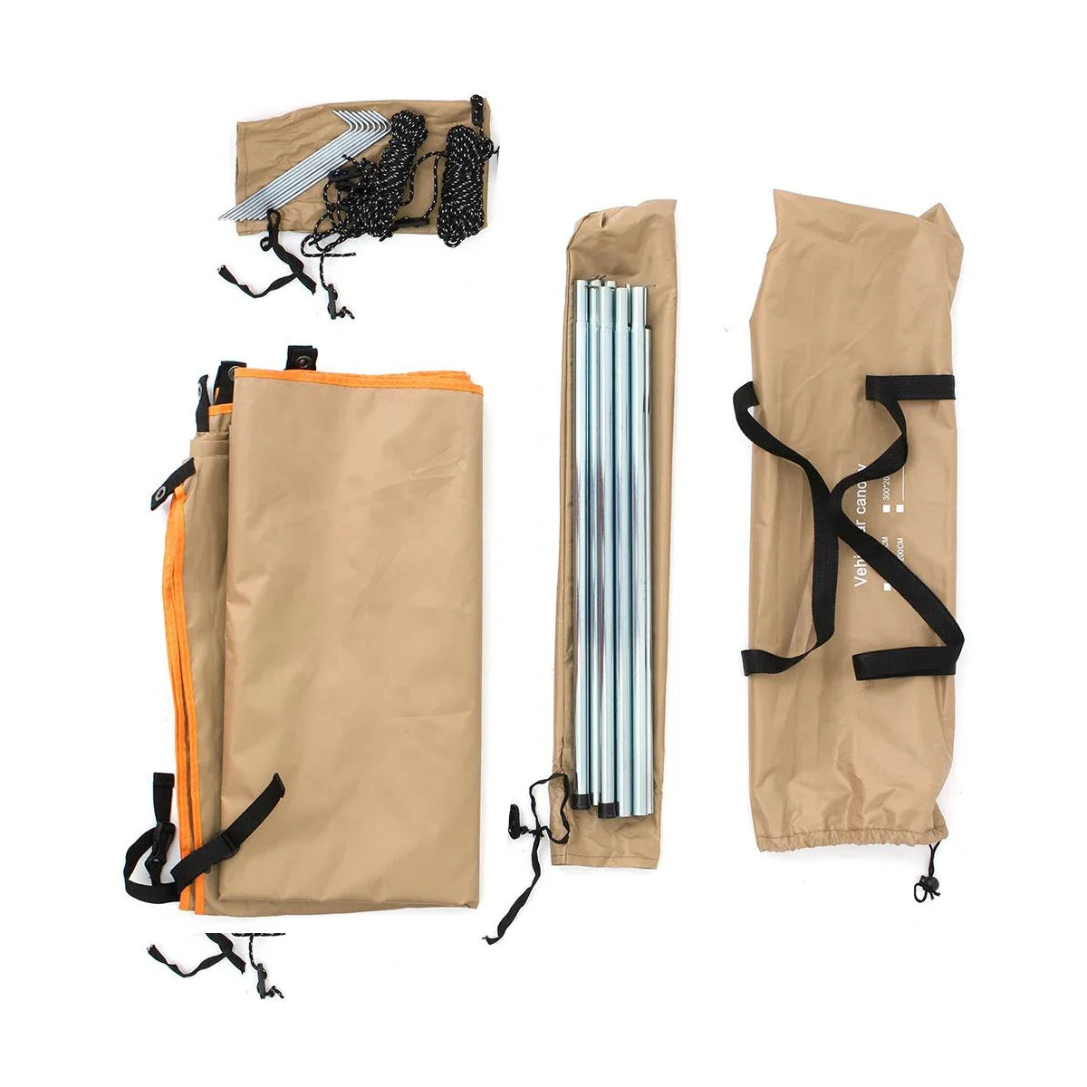 440x200cm Car Side Shelter Shade  Awning Waterproof UV