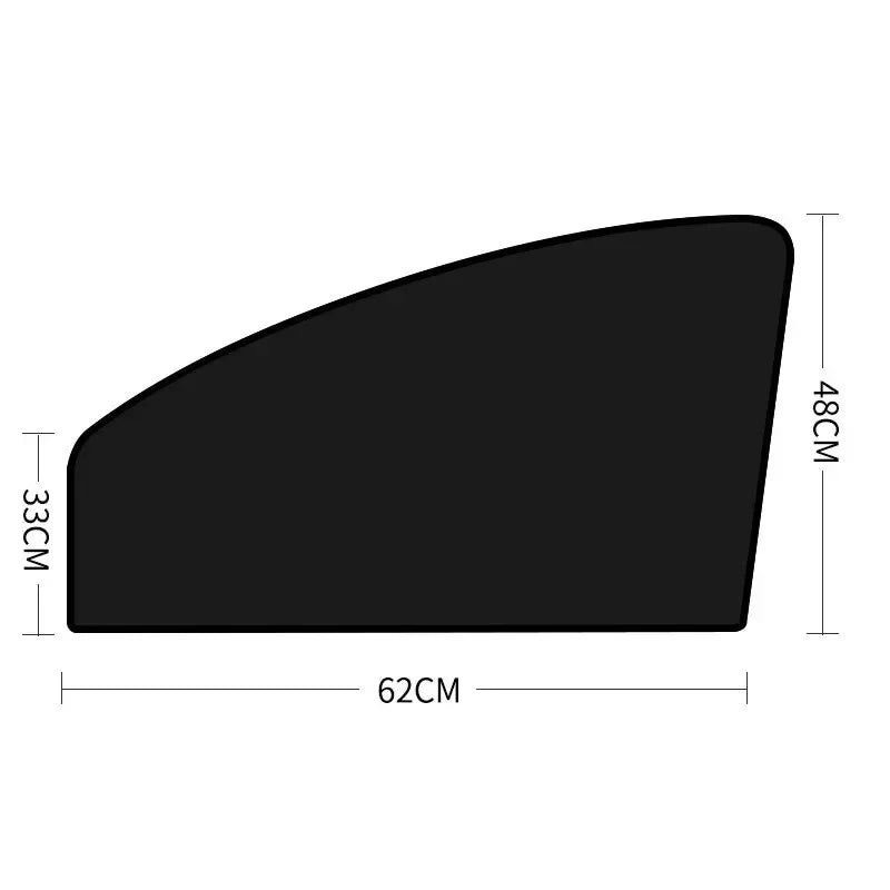 Magnetic Car Window Sunshade Cover Summer UV Protection