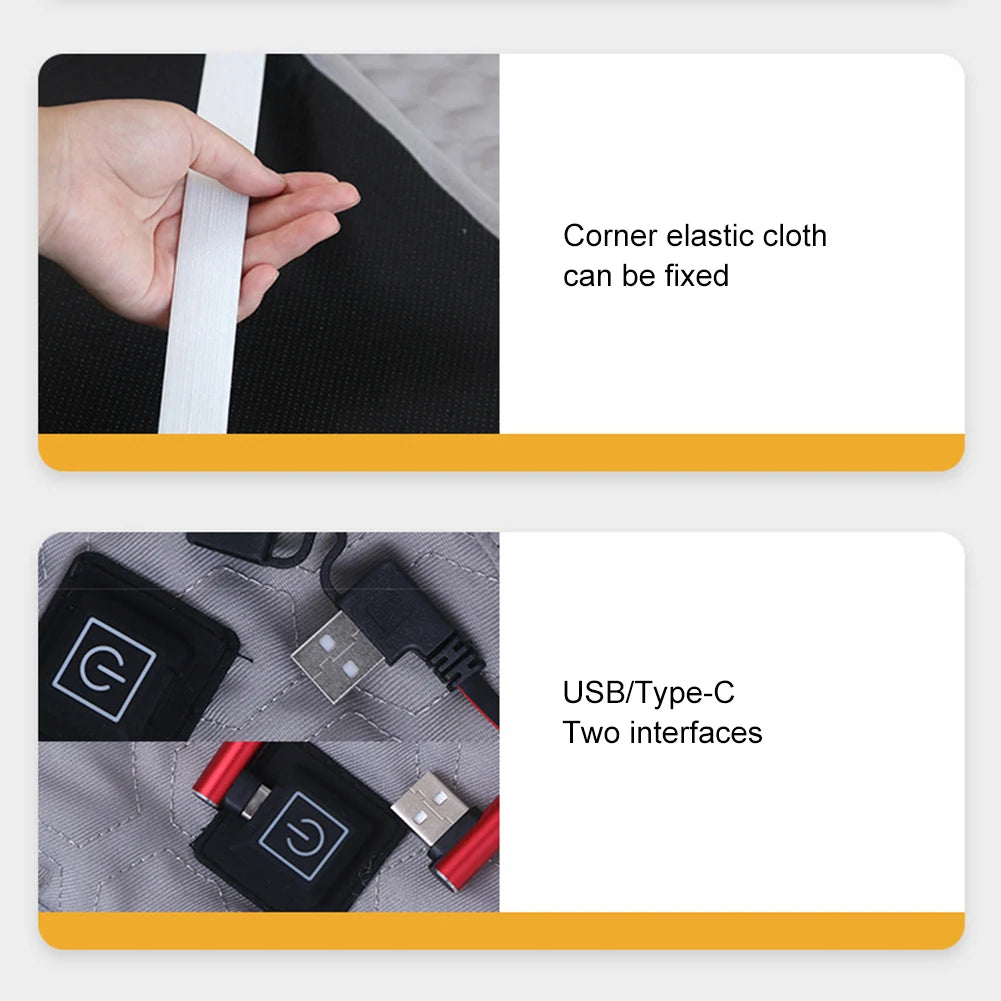 Camping Tent Heated Mat  USB Powered