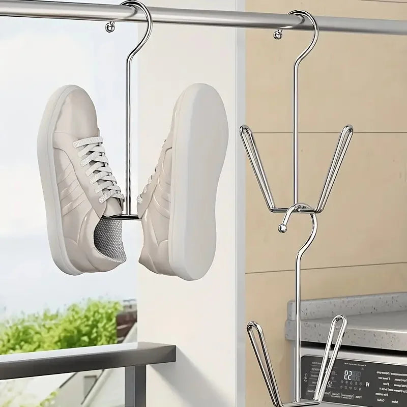 Durable Stainless Steel Shoe Rack Hanger