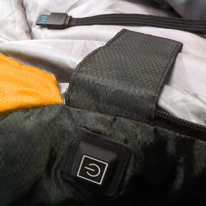 USB Heated Winter Camping Sleeping Bag Pad Heating Mat