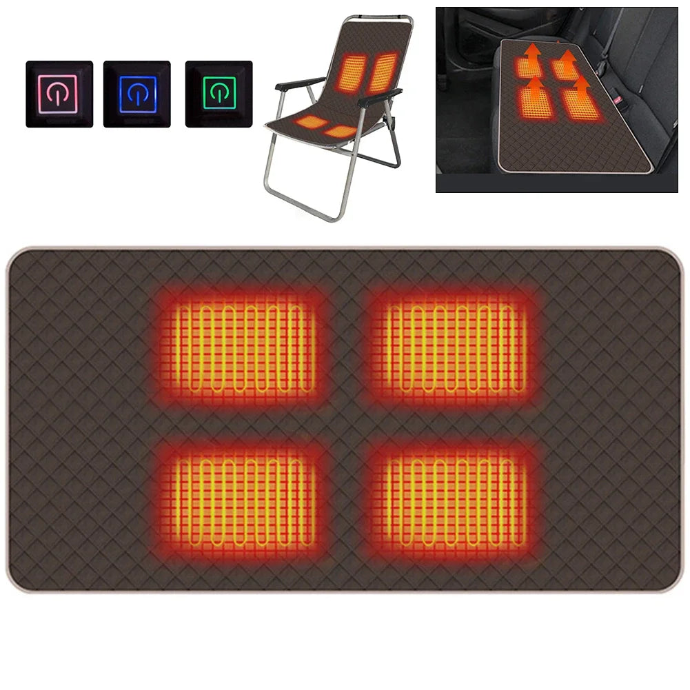 USB Heated Winter Camping Sleeping Bag