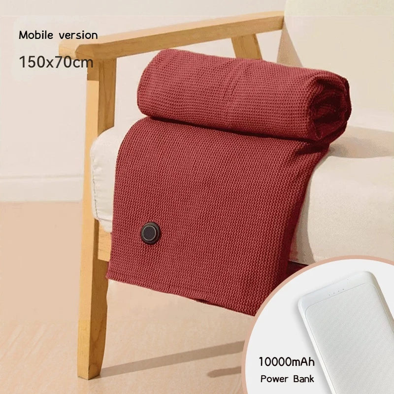Portable and washable USB Heating Blanket
