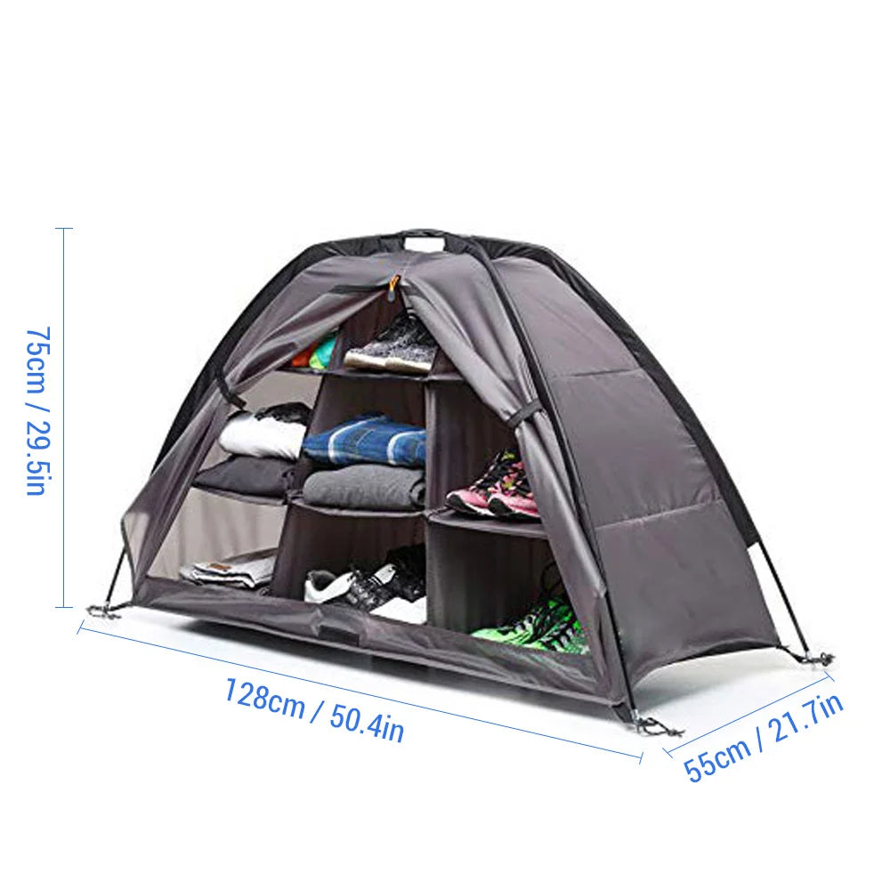 Outdoor Storage Tent Waterproof Compact and Portable Camping Storage Cabinet