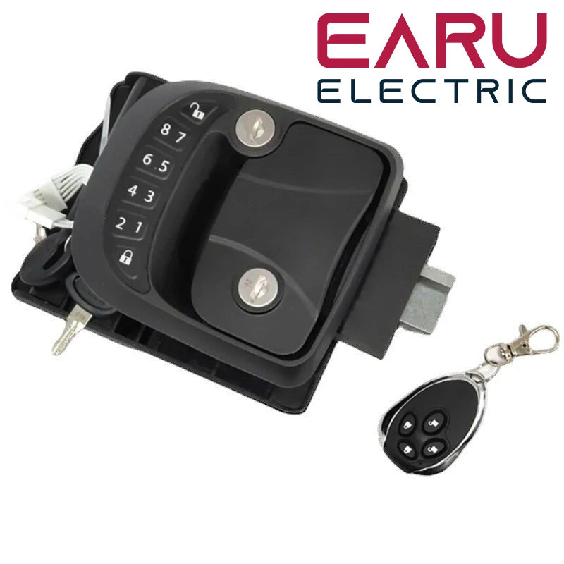 RV Door Latch Lock RV Door Lock Keyless Entry Remote Control