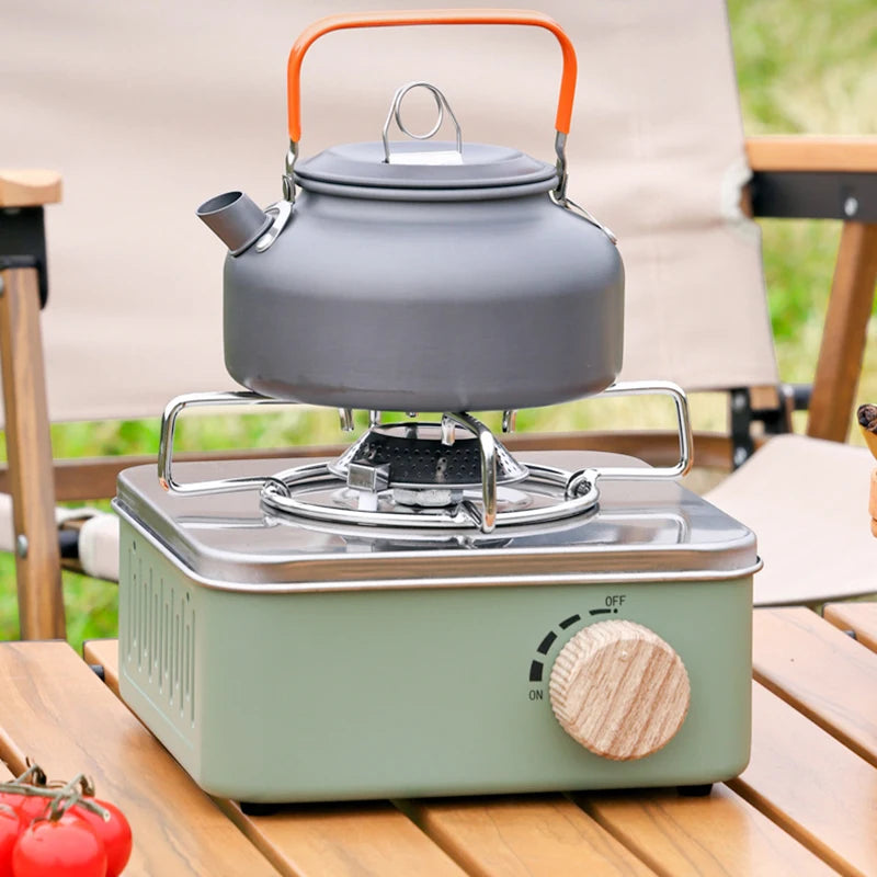 Camping Gas Stove 2800W High Firepower Portable Cassette Furnace Outdoor Gas Burner Picnic Camp