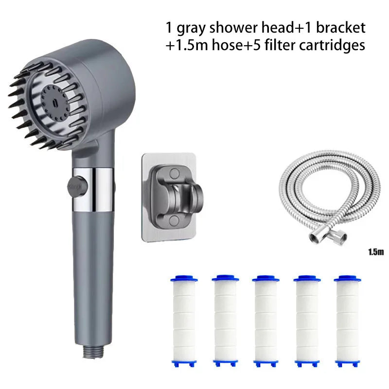 Shower head Shower Filter with Four Modes