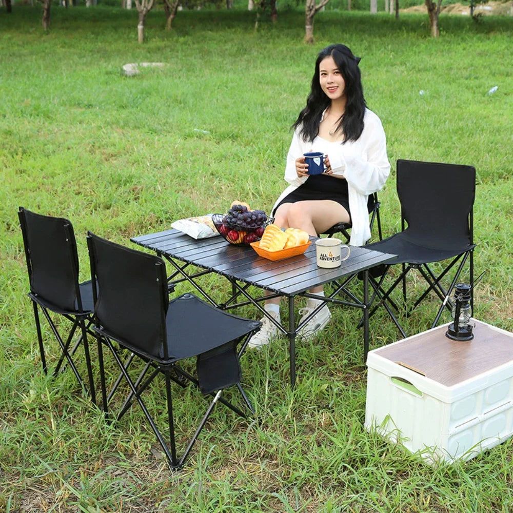 Outdoor Folding Table Easy Aluminum Alloy