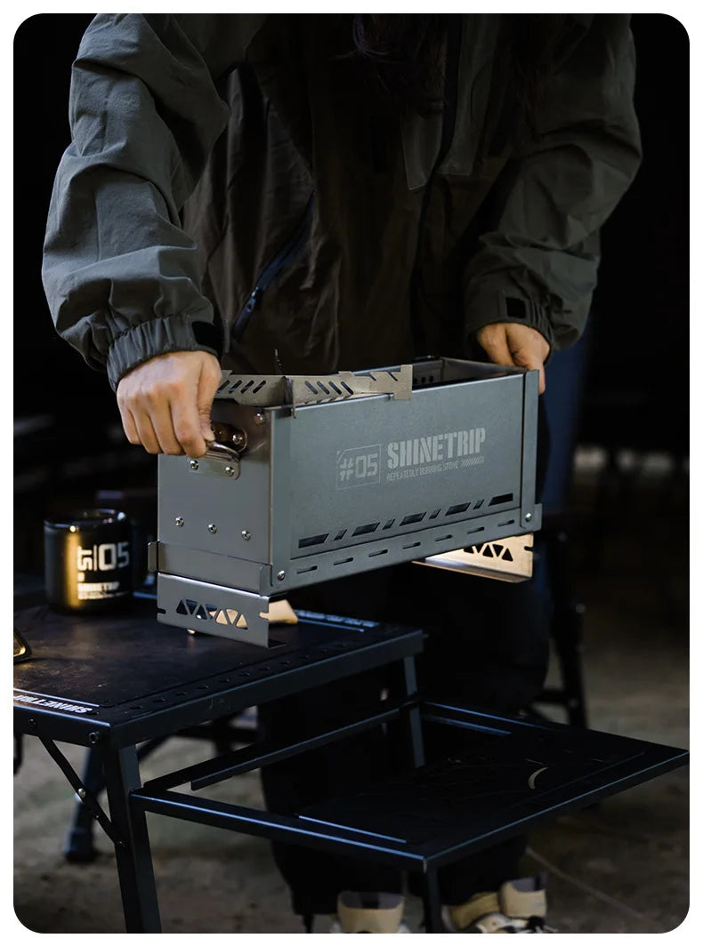 Winter Stainless Steel  Furnace Foldable Portable