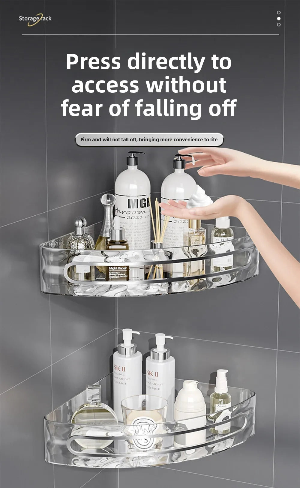 Bathroom Shelves Storage Organizer