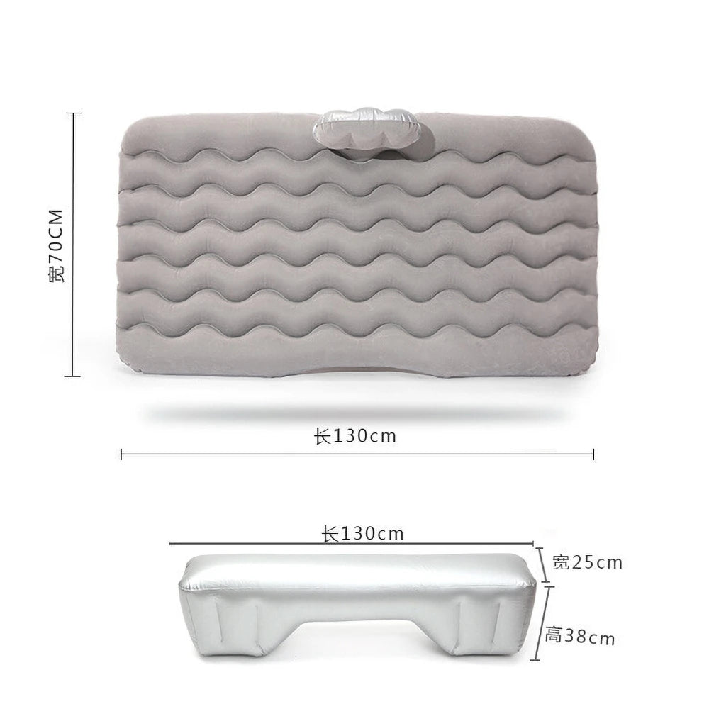 Inflatable Travel Mattress Universal for Back Seat
