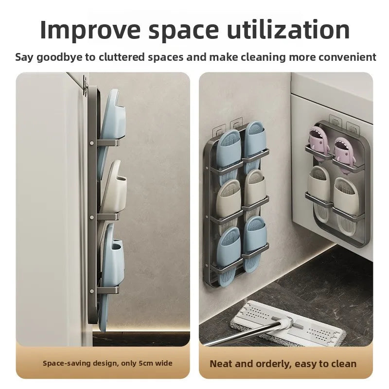 Shoe Rack Behind Door