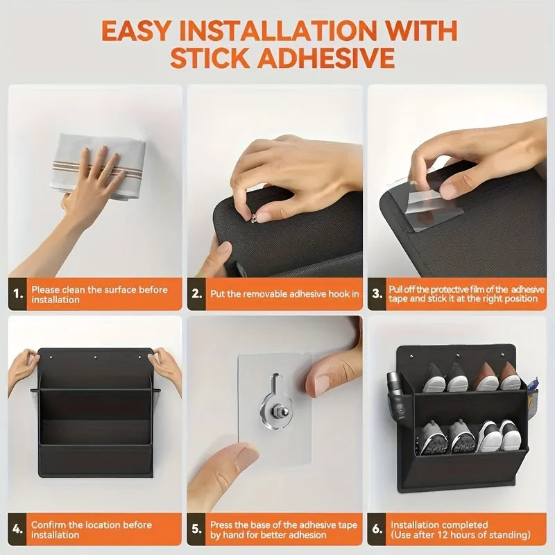 RV Wall Mounted Shoe Storage Multi-Purpose