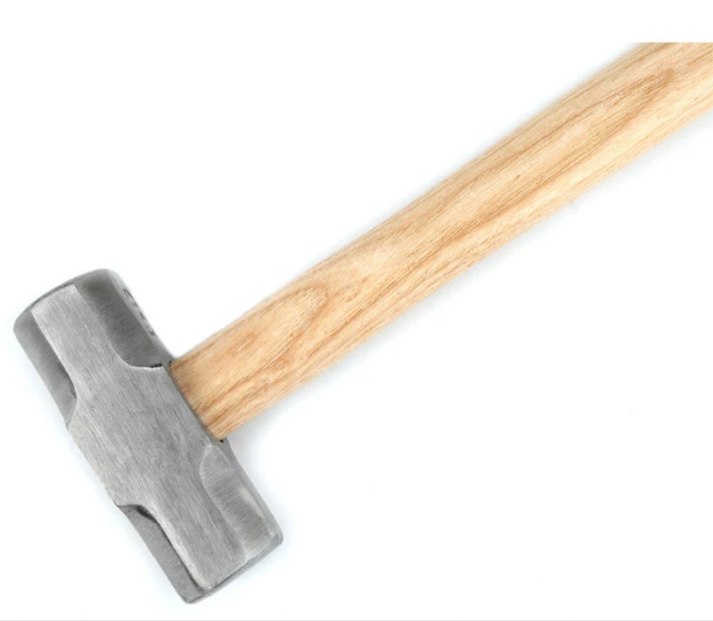 1pcs Heavy Duty Wooden Handle Sledge Hammer High Carbon Steel Octagon Hammer Square Head Big Hammer Masonry Hammer