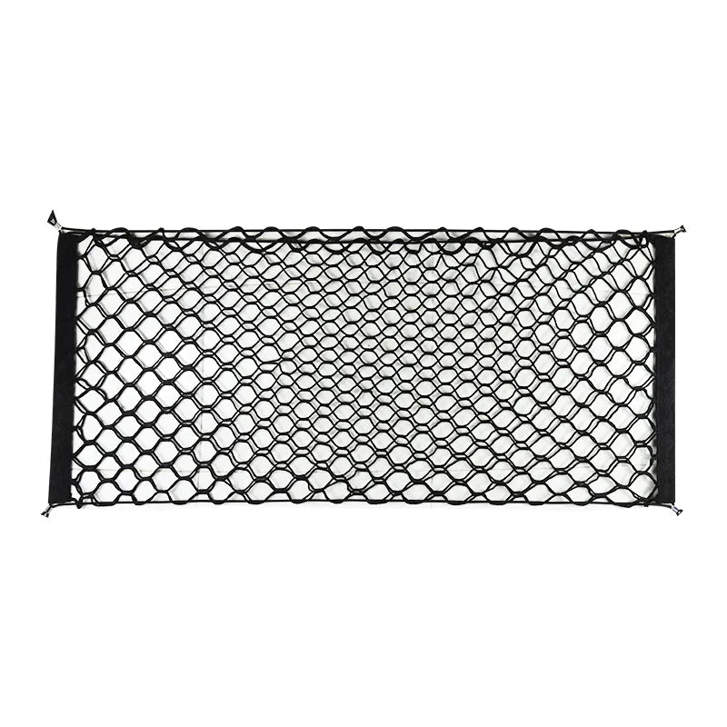 Car trunk storage net, double-layer