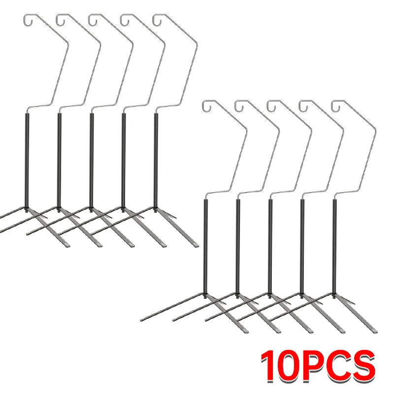 Camping Desktop Lamp Stand, Portable Detachable Tripod, Lightweight Aluminum