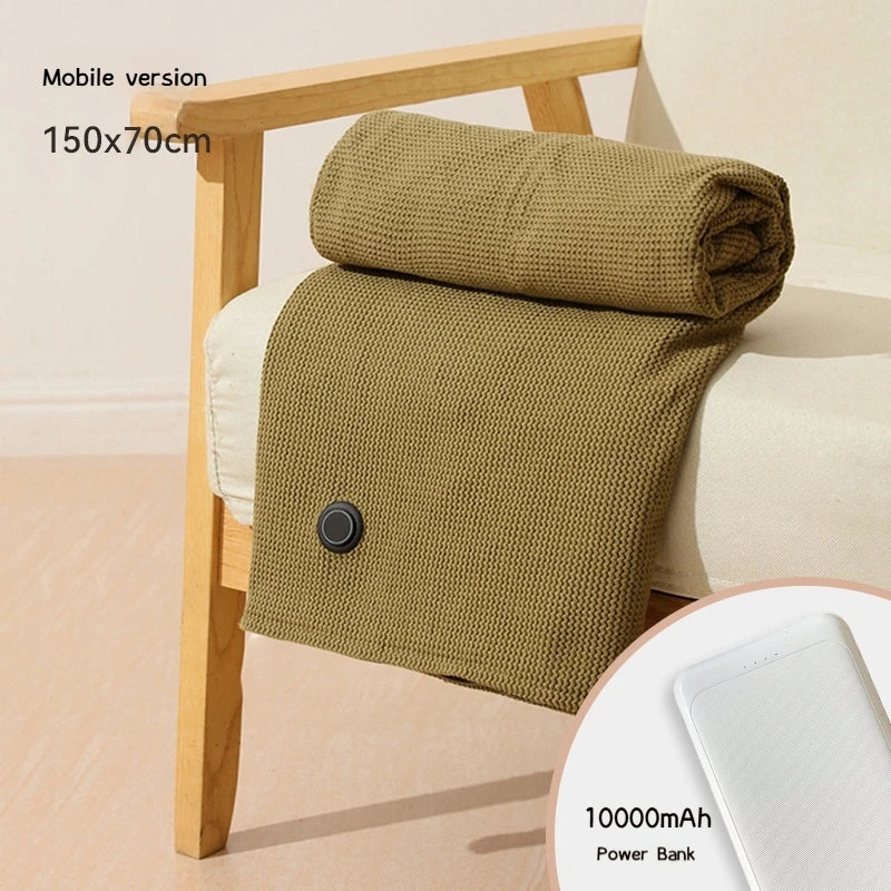 Portable and washable USB Heating Blanket