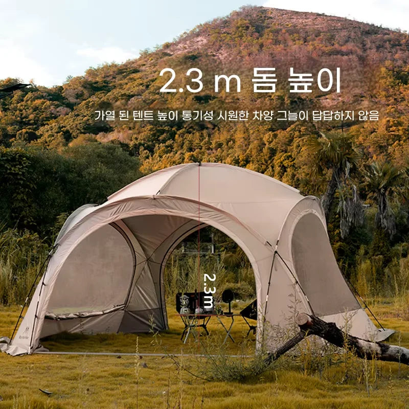 Tent large dome four seasons waterproof anti-mosquito net equipment