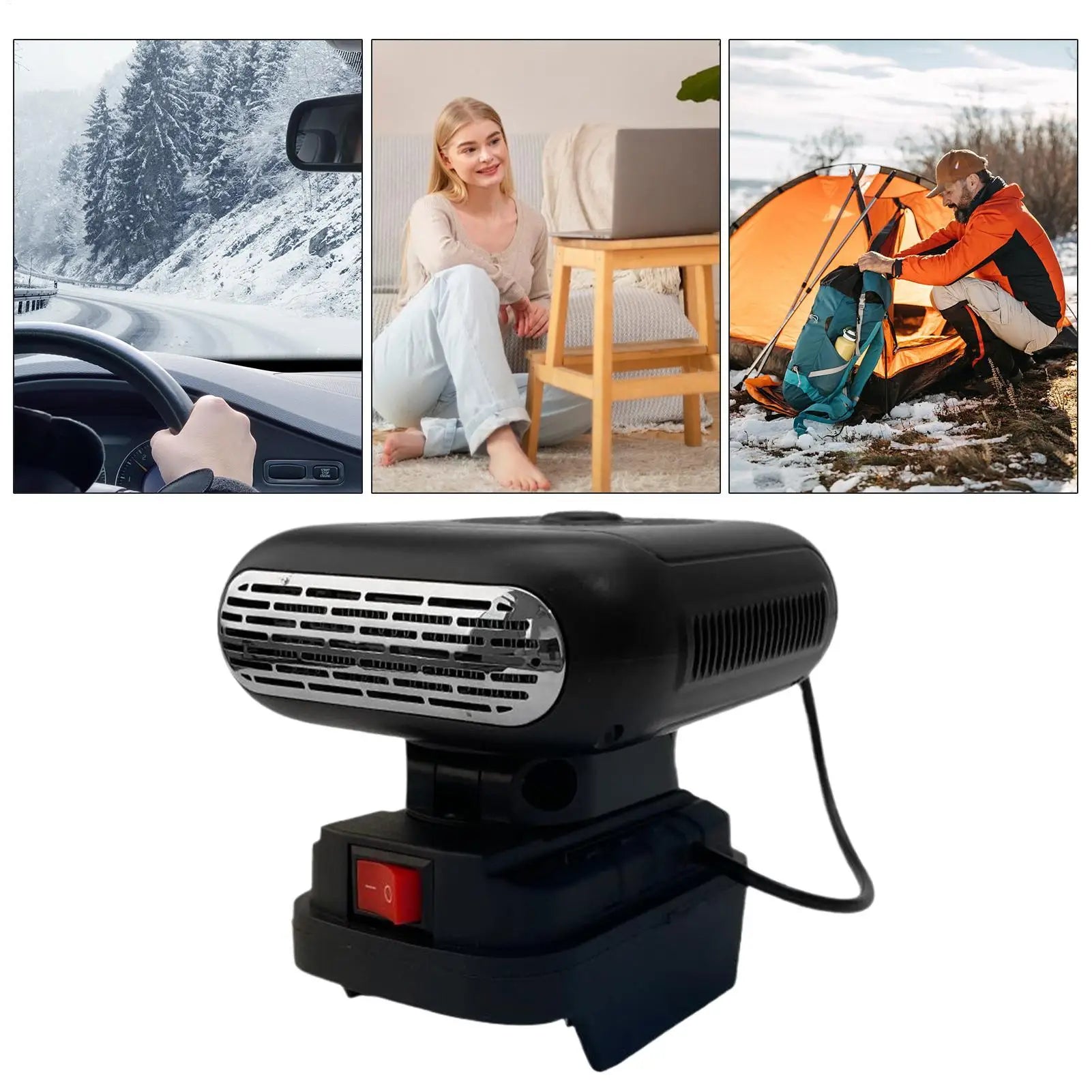 Winter Car Heater, 90 Degree Rotatable  Heater For All Vehicles