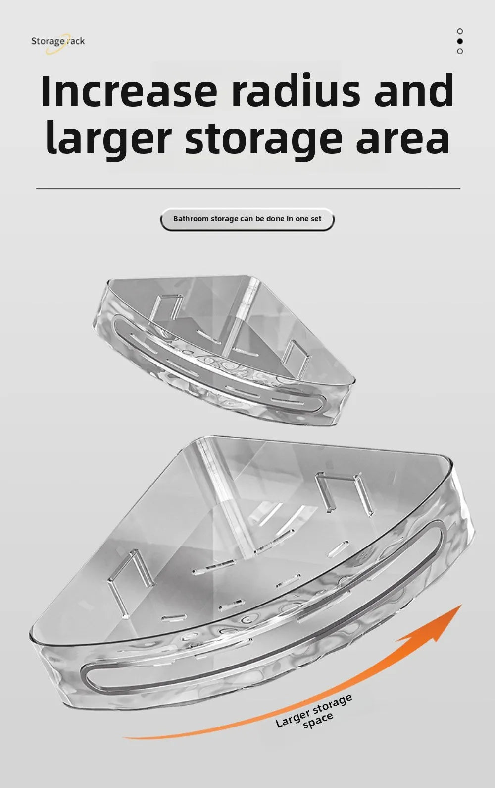 Bathroom Shelves Storage Organizer