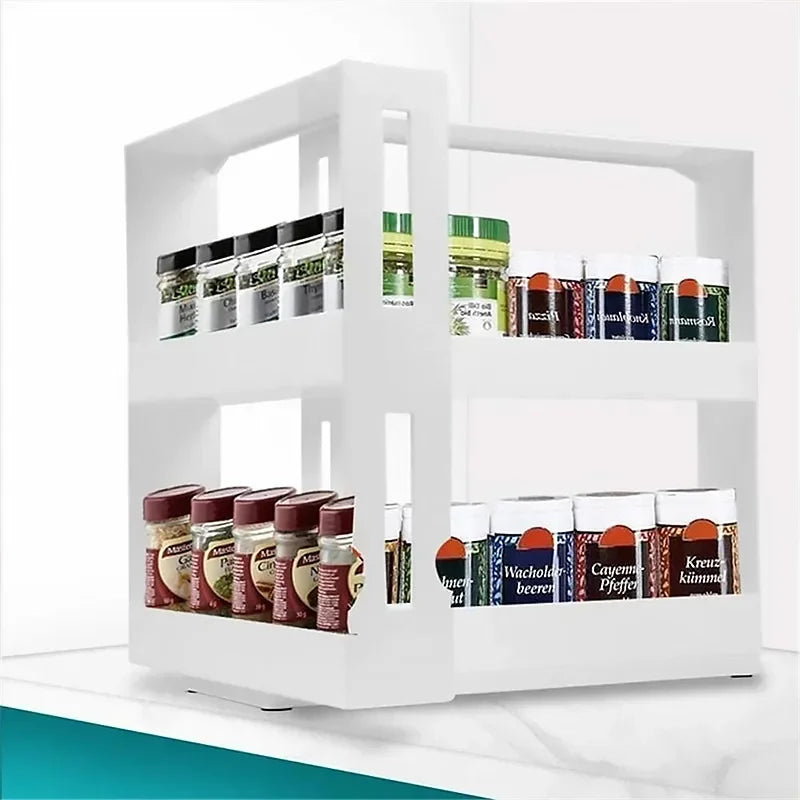 Rotating Spice Storage Shelf
