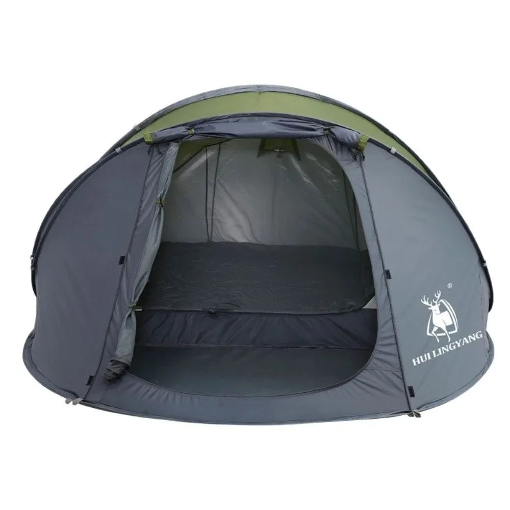Pop Up Throw Tent Automatic Waterproof  Suv Rear 4 Seasons Shelter