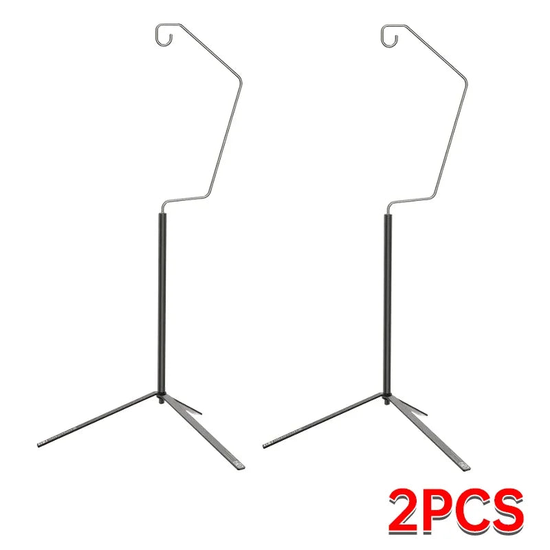 Camping Desktop Lamp Stand, Portable Detachable Tripod, Lightweight Aluminum