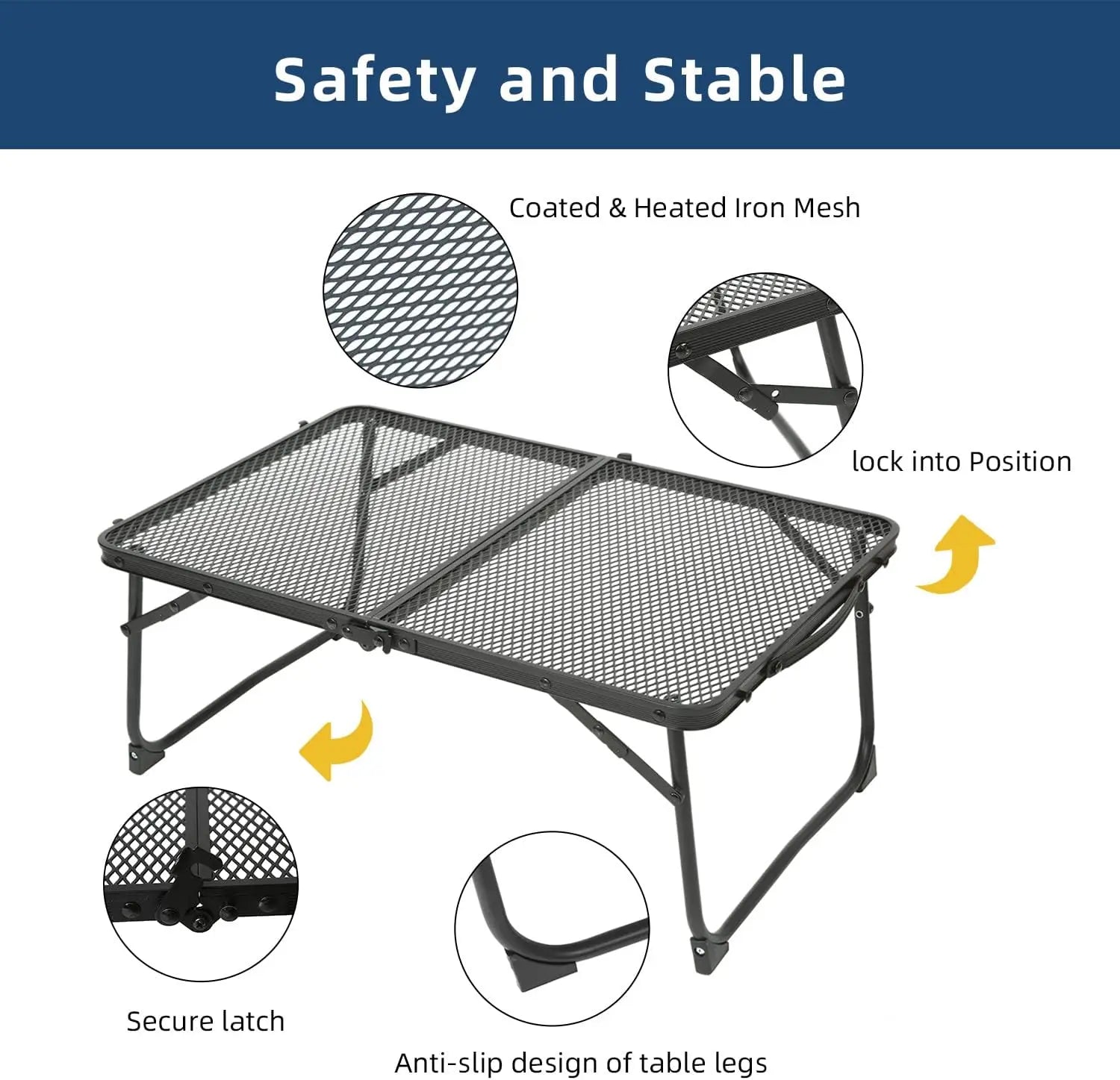 Grid Portable Folding Table