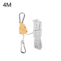 Tent Rope Hanger Pulley Hook,