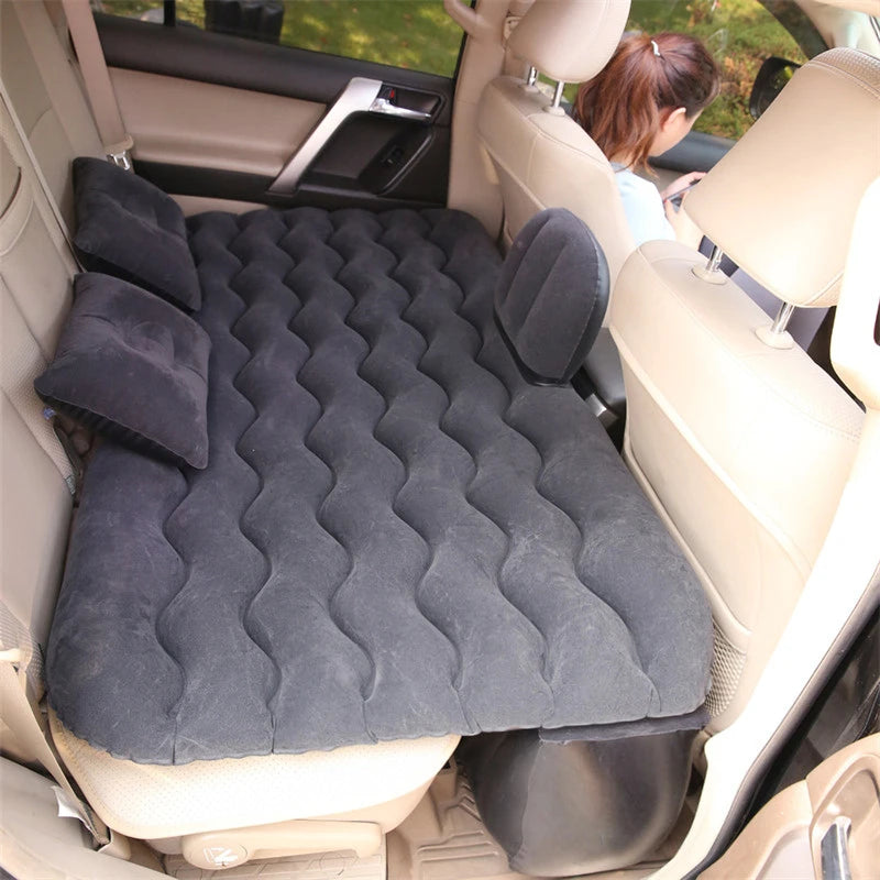 Inflatable Travel Mattress Universal for Back Seat