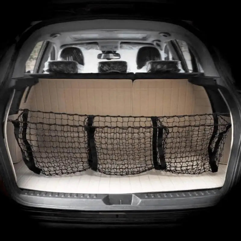 3-Pocket Car Storage Net