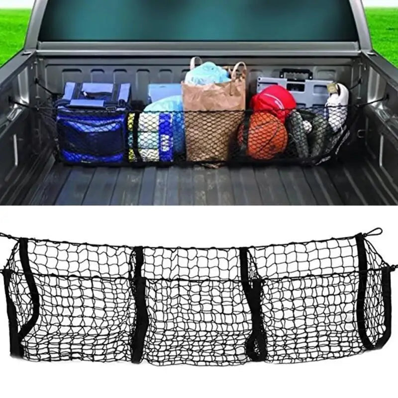 3-Pocket Car Storage Net