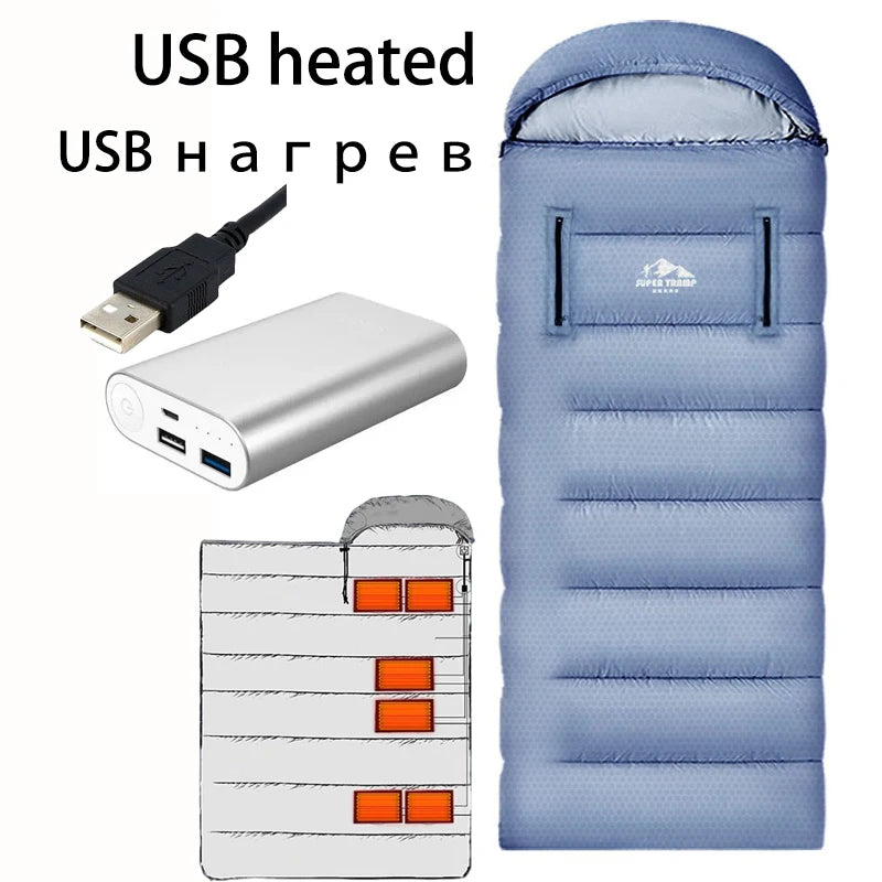 Thick Sleeping Bag Usb Heating