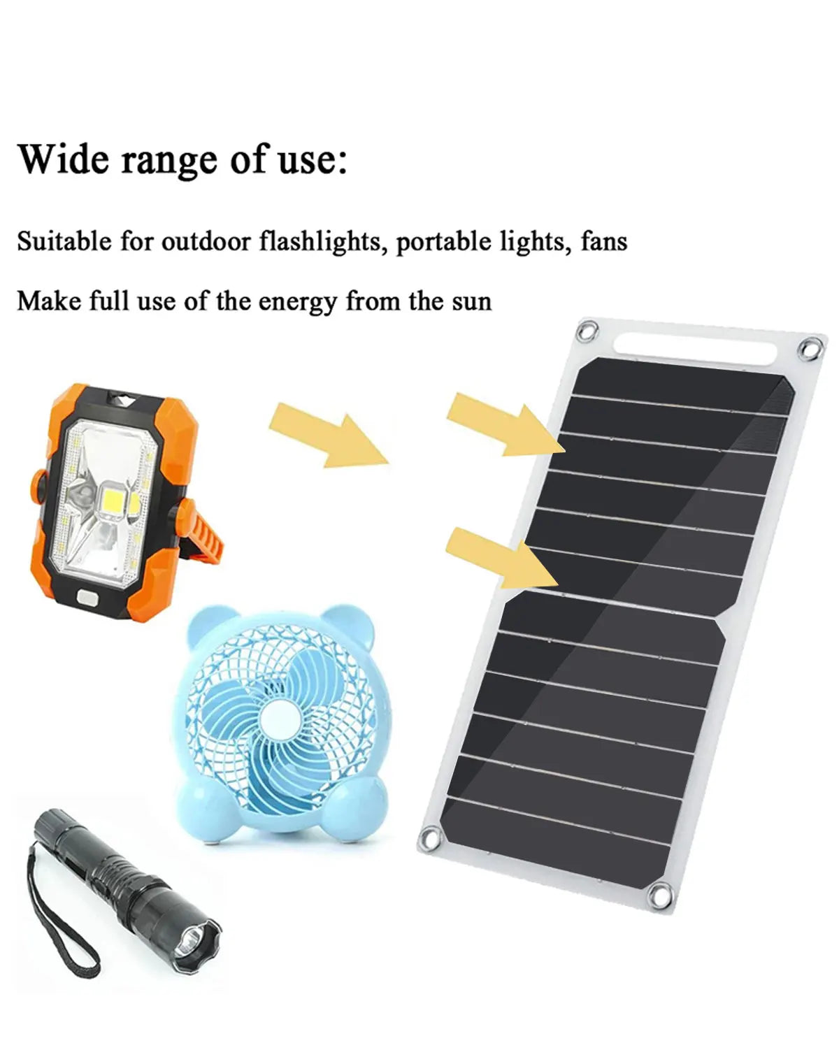 Solar Panel 30W  USB Type-C Waterproof Outdoor Hiking Camping Portable Battery Mobile Phone Charging Bank  Charging Panel  6.8V