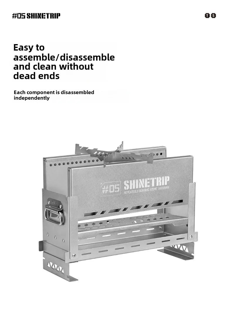 Winter Stainless Steel  Furnace Foldable Portable