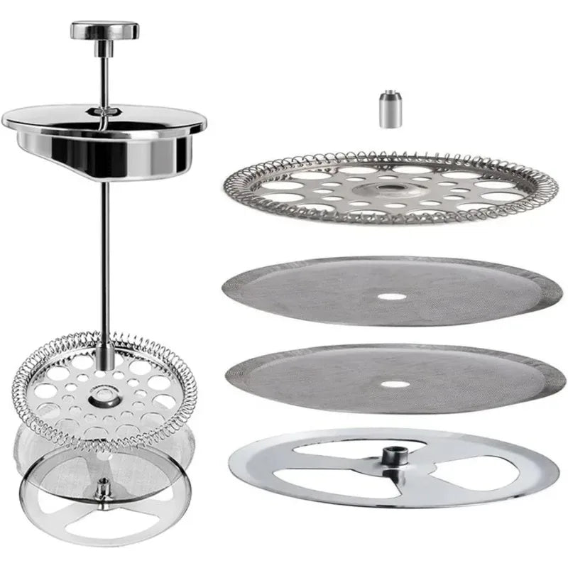 French Press 1000ml-Stainless Steel