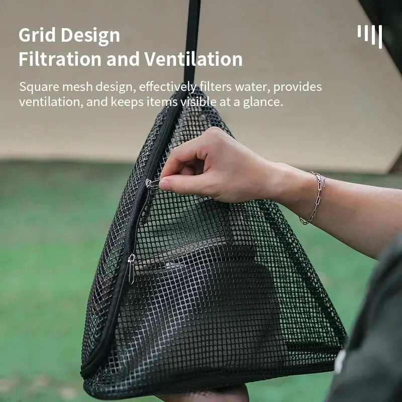 Camping Organizer Mesh Storage For Foods Clothes