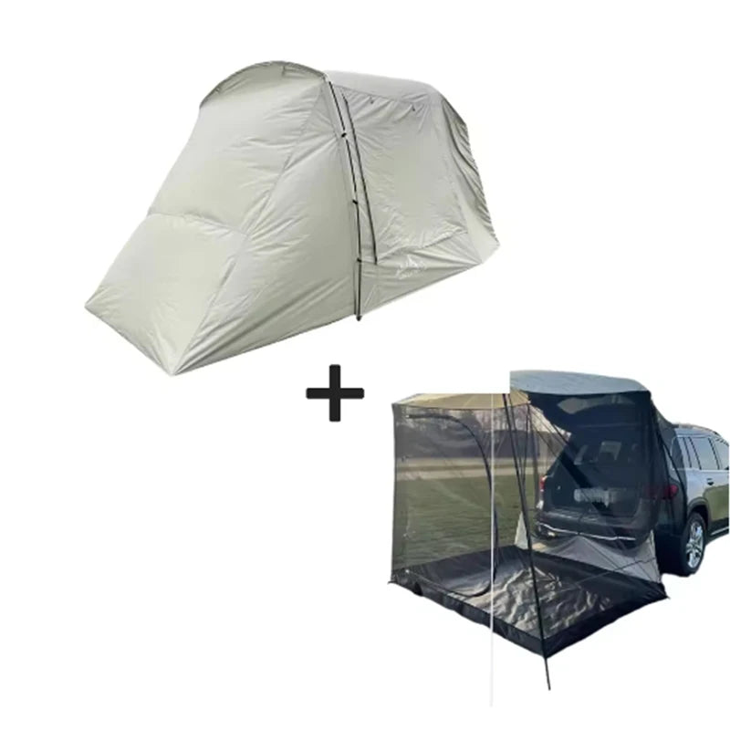 Outdoor SUV Car Camping tent Portable Waterproof Tent 3-4 people