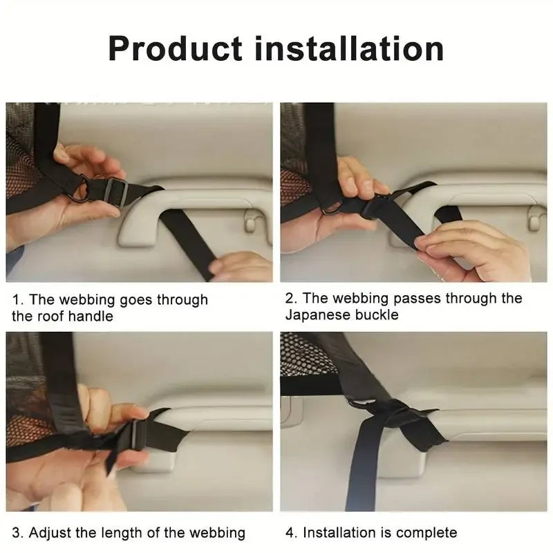 SUV Car Ceiling Storage Net Pocket