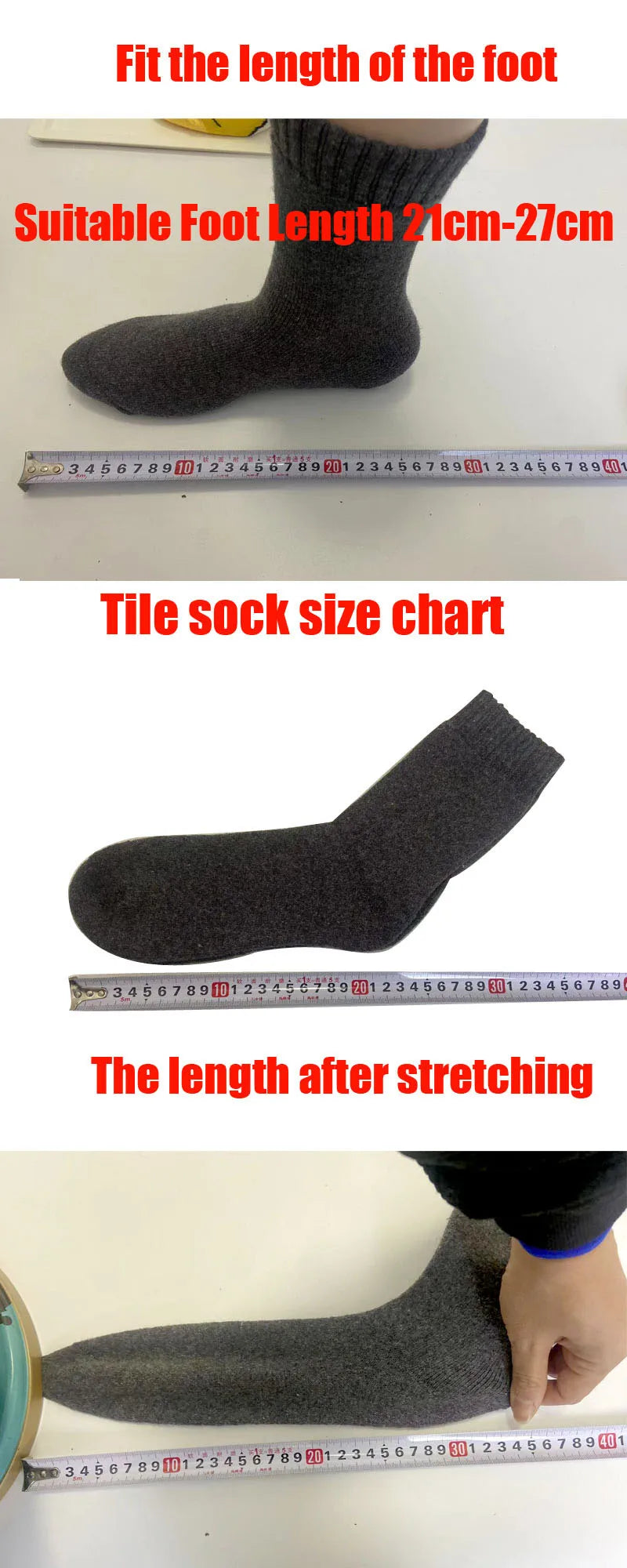 2025 New Winter Super Thicker Warm Socks Wool Male Men Women Socks Solid Socks Merino Wool Socks Against Cold Snow Terry Socks