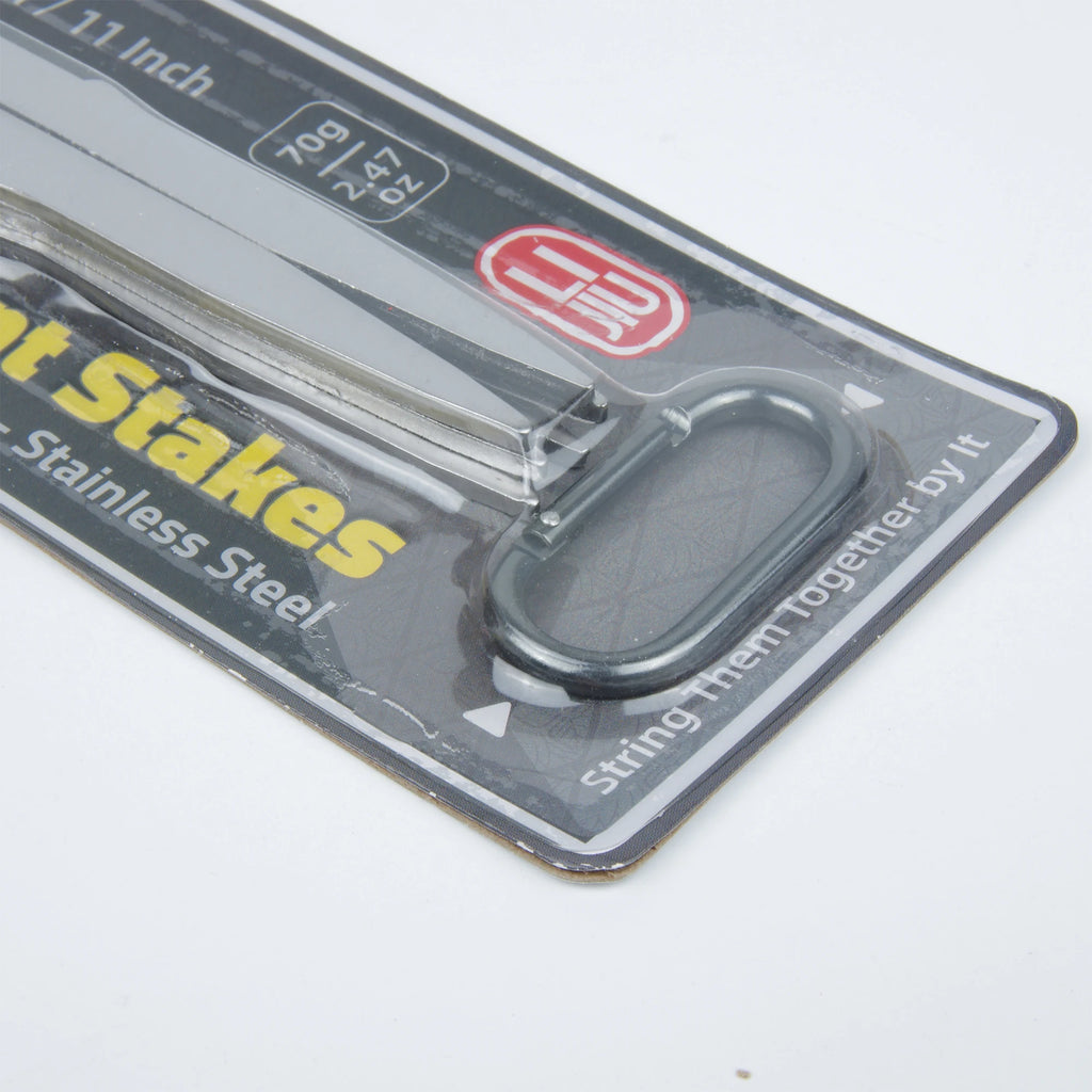 Camping Tent Stakes 6Pcs Stainless Steel