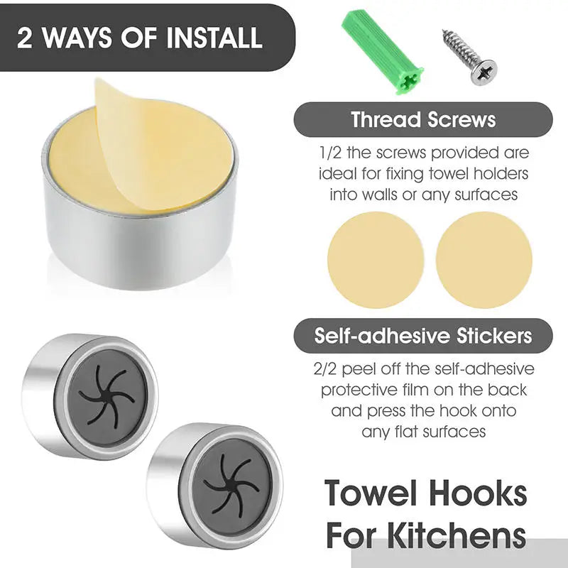 Non Punching Towel Hook