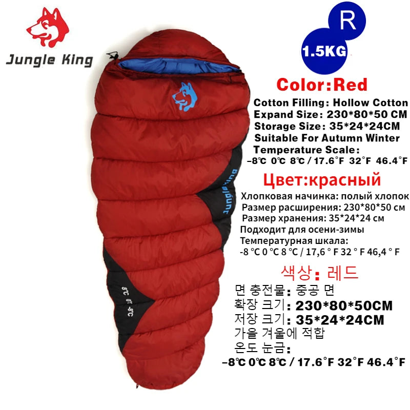 Thicken Winter Cold Weather Waterproof Sleeping Bag  -8℃